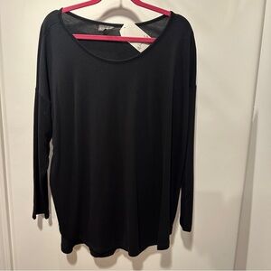 Wonderly Classic Black Long Sleeve Top